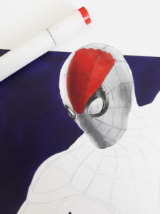 casque spiderman