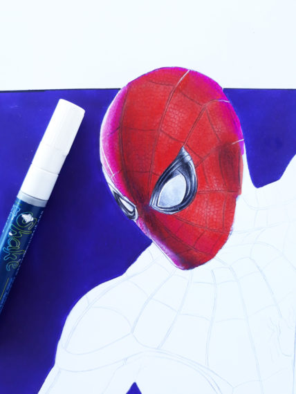 yeux spiderman tuto