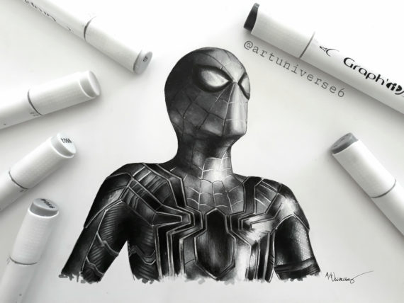 Iron Spider by Artuniverse6