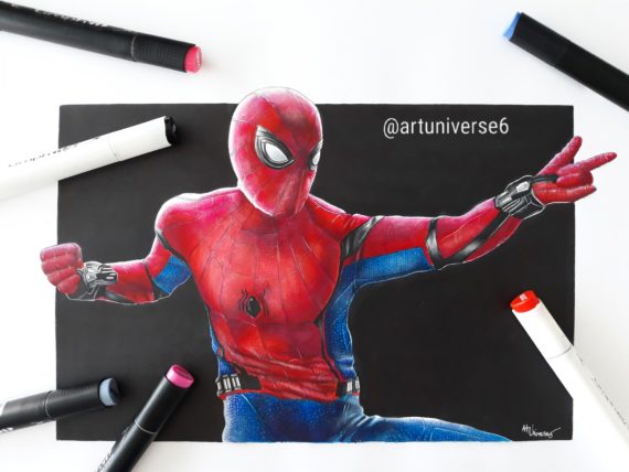 spiderman graphit