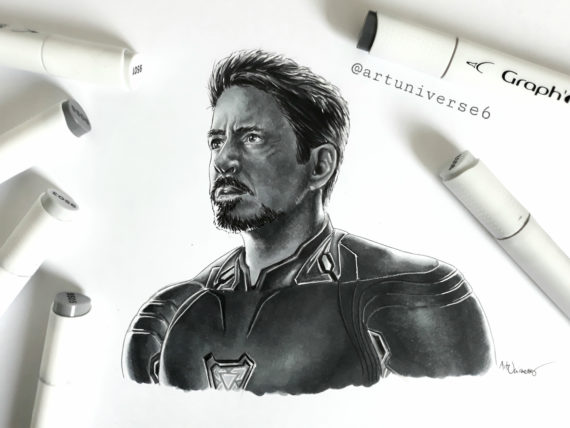 Tony Stark by Artuniverse6