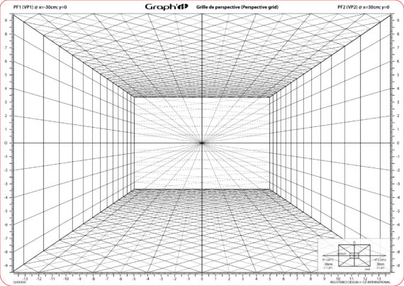 Discover the GRAPH'IT Perspective Grids : more realism in your drawings